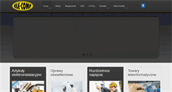 Desktop Screenshot of ele-comp.com.pl